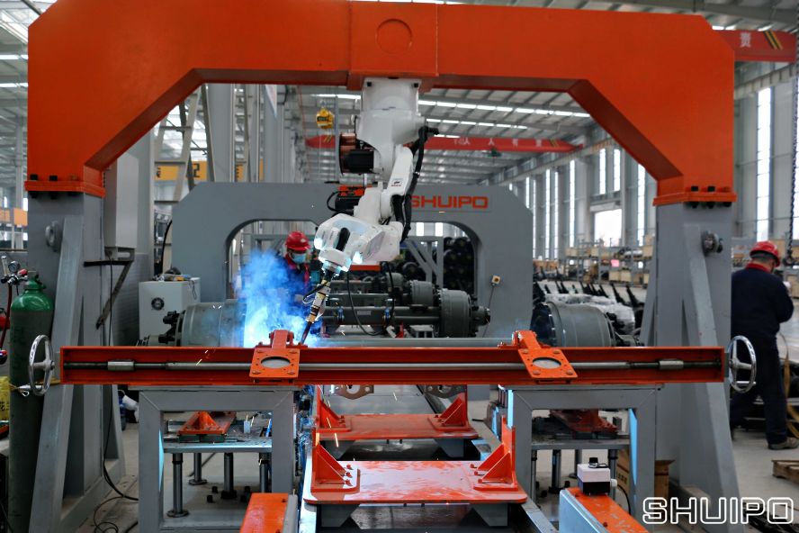 車(chē)橋板簧焊接裝配線(xiàn) 車(chē)橋板簧焊接裝配線(xiàn)