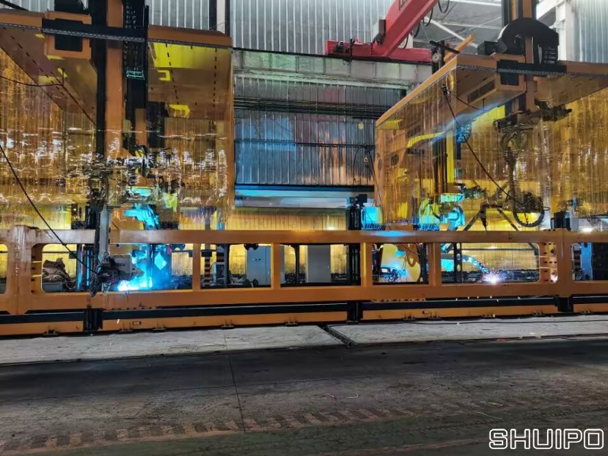 車架焊接機器人焊接工作站3 車架焊接機器人焊接工作站3